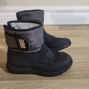 UGG Kids Black Winter Boots